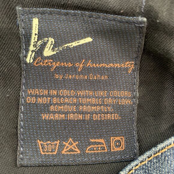 COH Jeans Women's Size 26 Low Waist Bootcut Kelly Stretch Distressed - Picture 6 of 7